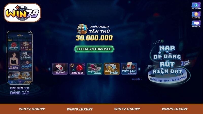 Cách tham gia Win79 đơn giản dành cho người chơi mới