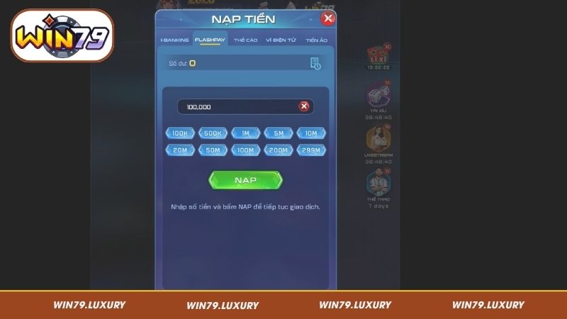 Giao dịch qua Flashpay