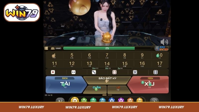 Quy định cá cược Sic Bo tại cổng game Win79