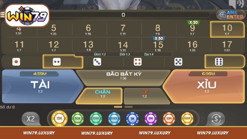 Ưu điểm vượt trội khi cá cược Sic Bo tại Win79